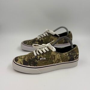 Vans Star Wars x Authentic Boba Fett Camo RARE Vintage Men's 8.5